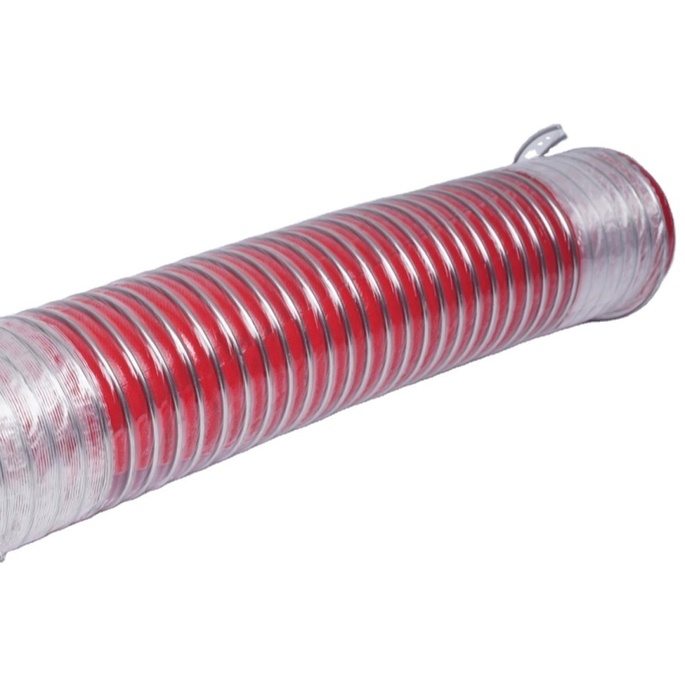 Din En 856 4sp/4sh High Pressure Flexible Hose Fuel Chemical Hose Uhmwpe Corrugated Surface Rubber Suction And Delivery Hose