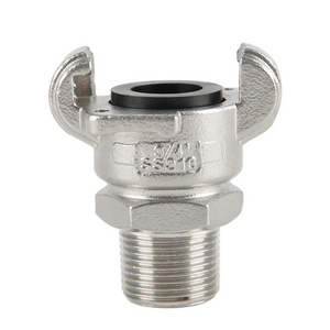 Stainless Steel Chicago Couplings Male End USA Air Hose Fittings / Connector