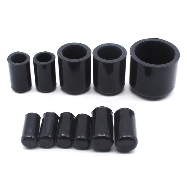 Customized Molded Hole End Seal Industrial Insert silicone rubber hose baffle end cap into sealing plug