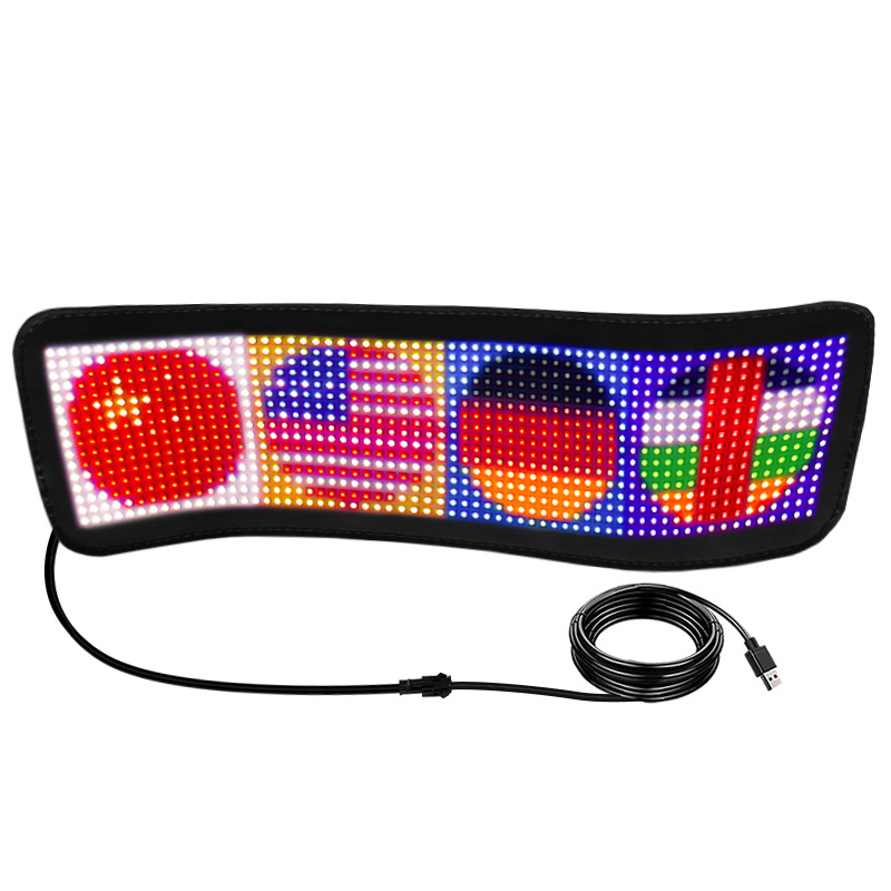 Flexible LED Display screen Light Up Message Moving Soft LED Sig Board Advertising Promotion LED panel Programmable LED ticker