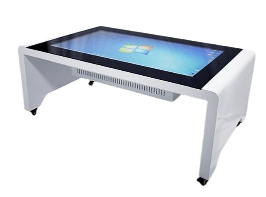 43 Inch PC built in Touch screen interactive multi touch table coffee Table smart network touch table with lcd screen