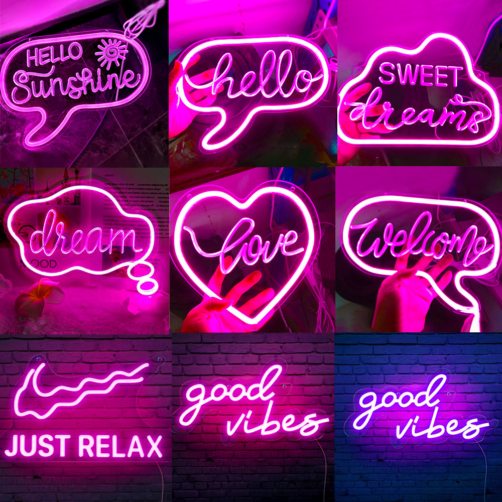 Lash Room Neon Sign Christmas Gift Custom LED Light Beauty Room Wall Decor For Lady Lashes Nail Shop Room Bedroom Decoration