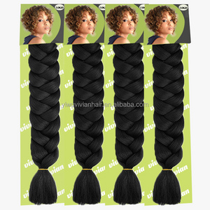 wholesale green pack premium new soft n light jumbo braid braiding hair 41inch 165g synthetic wig 100% kanekalons extensions