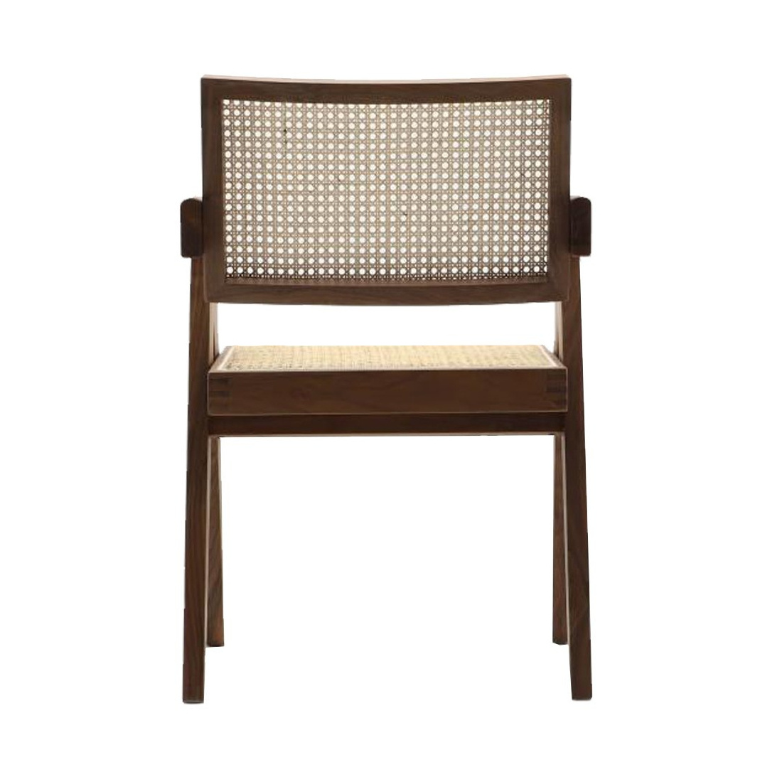 Leisure Style Wooden and Rattan Assembled  Chair for Living Room for Hotel Outdoor Bedroom Villa Apartment Use