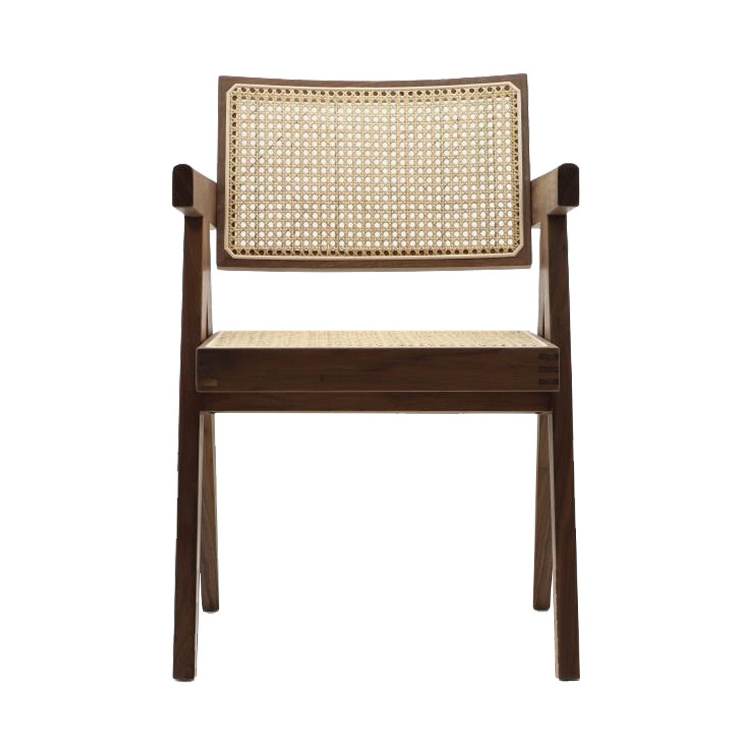 Leisure Style Wooden and Rattan Assembled  Chair for Living Room for Hotel Outdoor Bedroom Villa Apartment Use