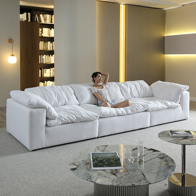 Modern Modular Sectional Sofa Set for Living Room Fabric Freely Combined sofa with Comforts fabric