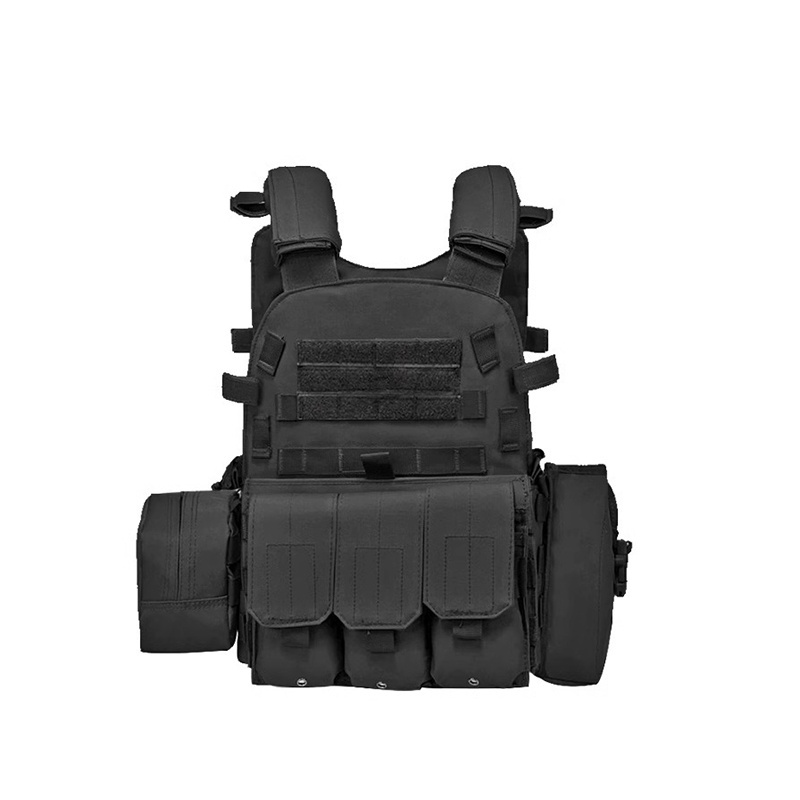 Tactical Concealed Vest Cut Resistant Durable Tactical Black Slim Fit Business Suit Vests