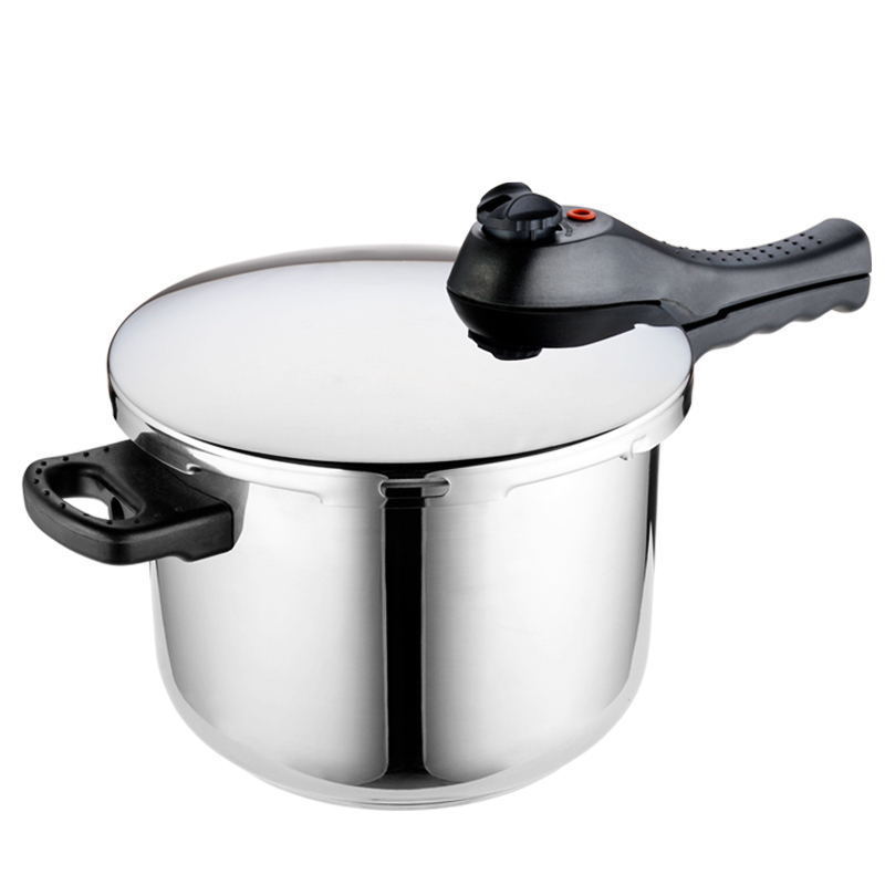 Hot sell Shiny Easy-Operated Pressure Cooker 304 Stainless Steel Outside Camping Energy Saving