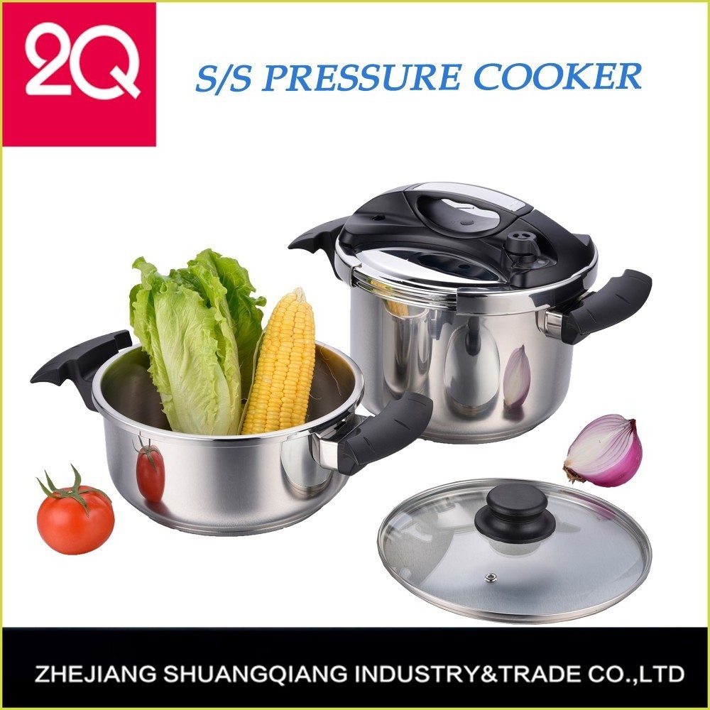 TUV standard surgical steel german style pressure cooker