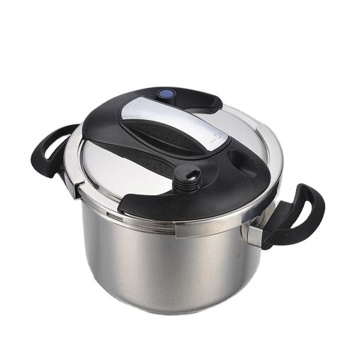 High pressure cooker can be used on all heat sources:gas,ceramic and induction cooker .