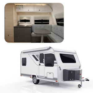 Factory Supply Attractive Price Motorhome Rv Car Mini Caravan Manufacturers Travel Trailer Camper