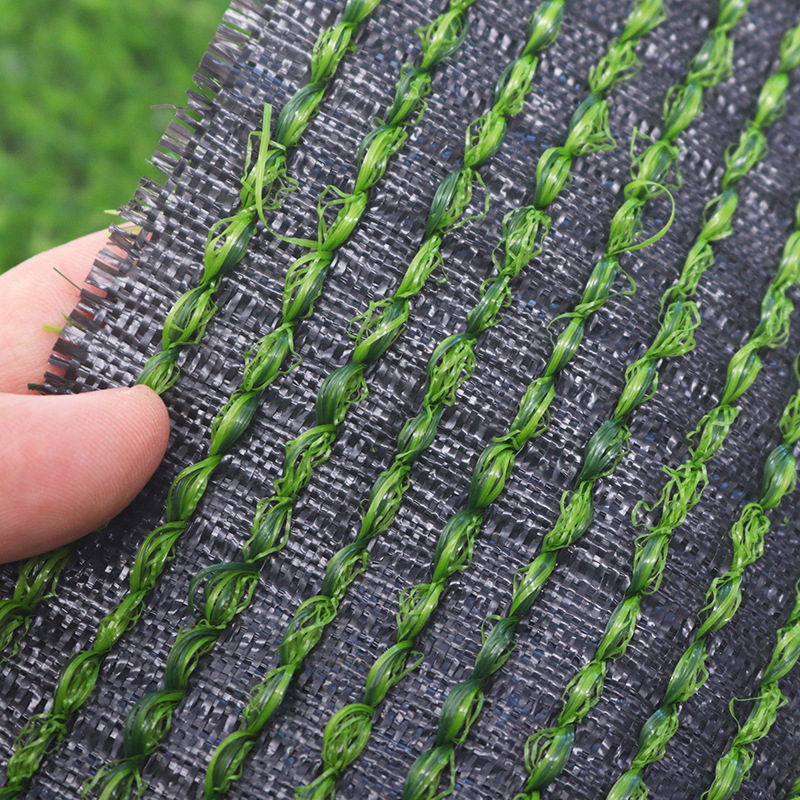 High density 6mm construction artificial lawn Plastic Grass Synthetic Turf vertical green grass wall decor artificial grass