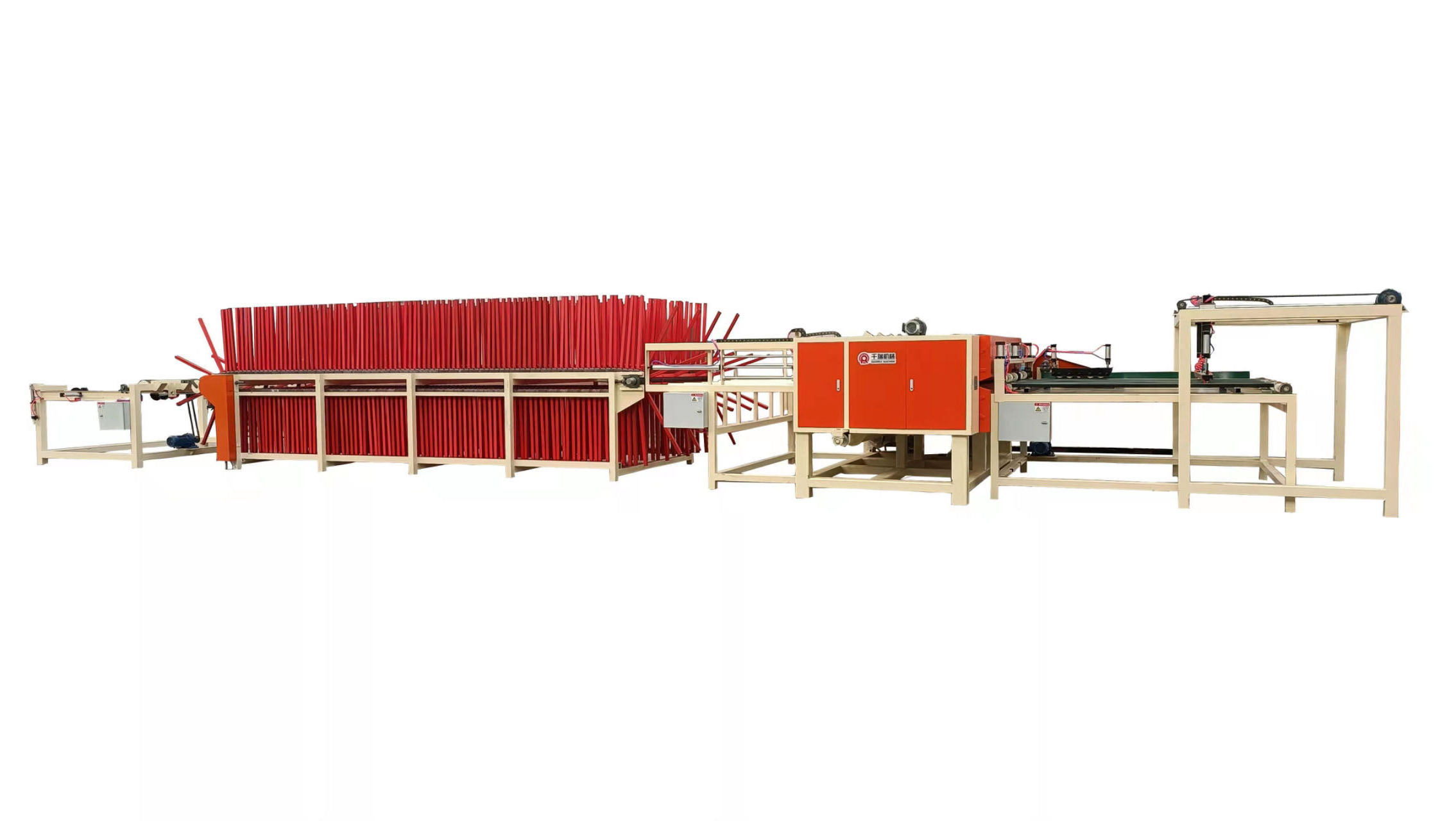 3.5mm-25mm 8 feet plywood putty machine production line