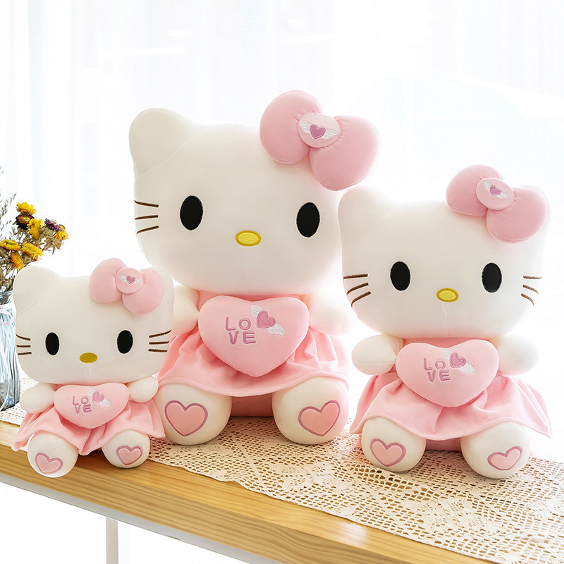 Wholesale Cute Hello Kitty Plush Toys 70cm Stuffed Plush Hello Kitty Dolls Kids For Gifts