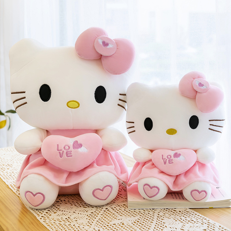 Wholesale Cute Hello Kitty Plush Toys 70cm Stuffed Plush Hello Kitty Dolls Kids For Gifts