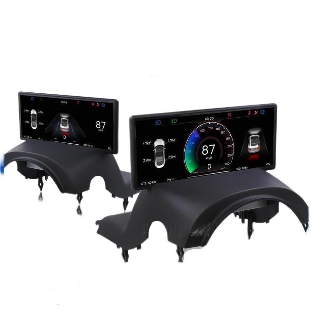 2024 Hot sale low price auto car instrument panel dashboard easy to install 6.2 inch LCD hud head up display for tesla model 3 y