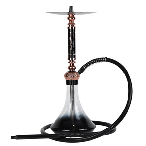 Hot sale wholesale cheap smoking taller aluminum hookah shisha luxury glass chicha whole set nargile hookah