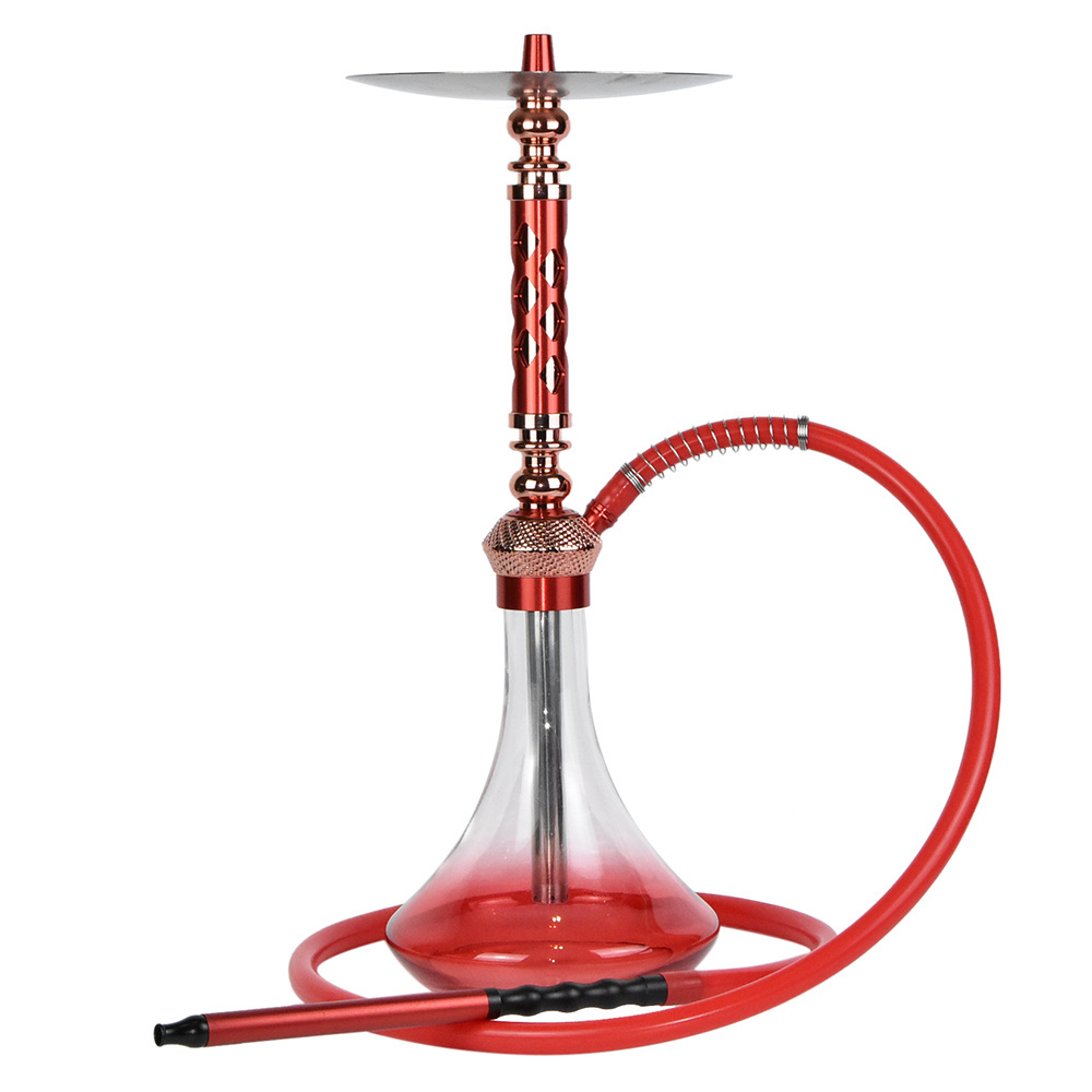 Hot sale wholesale cheap smoking taller aluminum hookah shisha luxury glass chicha whole set nargile hookah