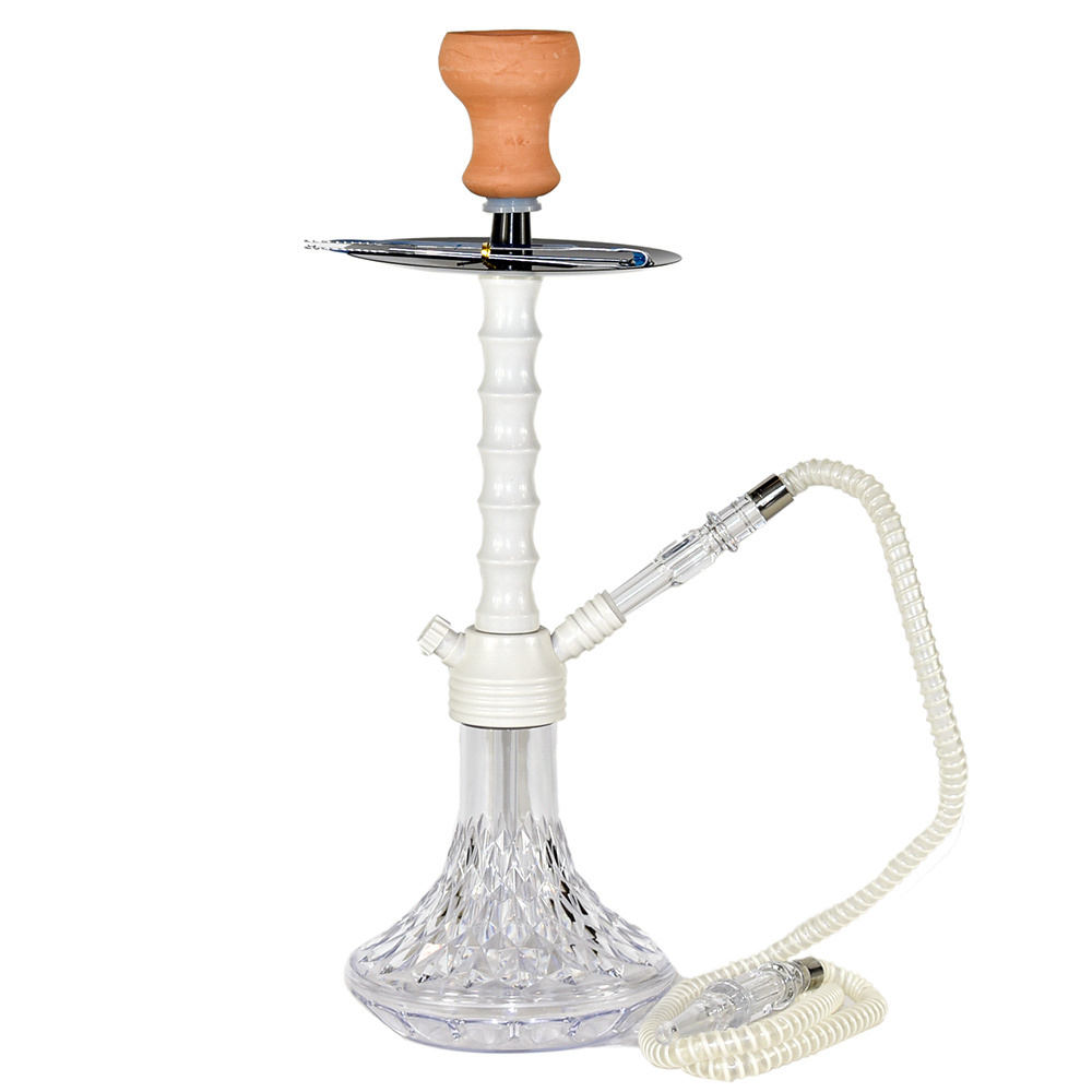 Hot sale Wholesale cheap colorful plastic hookah shisha disposable acrylic shisha chicha taller hookah