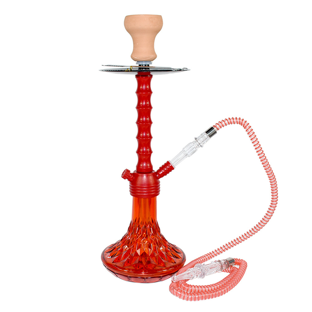 Hot sale Wholesale cheap colorful plastic hookah shisha disposable acrylic shisha chicha taller hookah