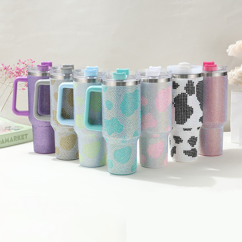 40 oz Sublimation blanks Tumblers with handle wholesale bulk 40oz aquaflask tumbler cup keep Heat and Ice for Hours