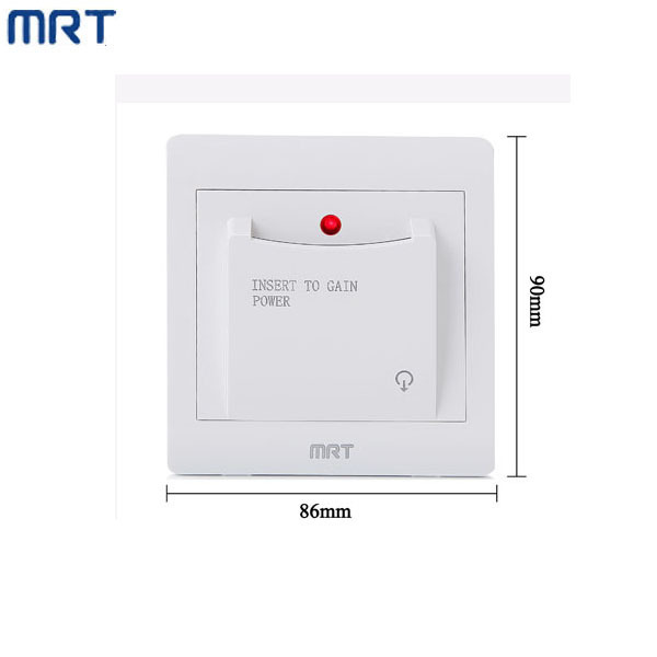 MRT  Brand   new style electrical magnetic key card switch AC220V 40A  with time delay used for hotel