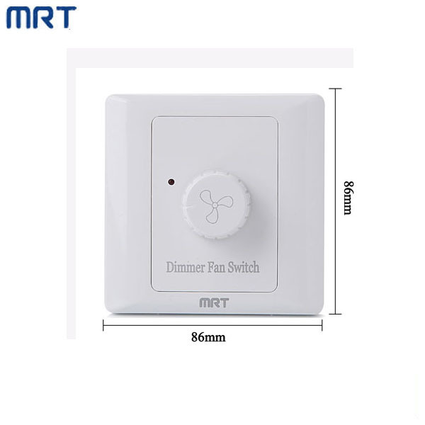 MRT  Brand  hot selling  1000w  wall mounted  electrical Dimmer  Fan  switch   used  for hotel