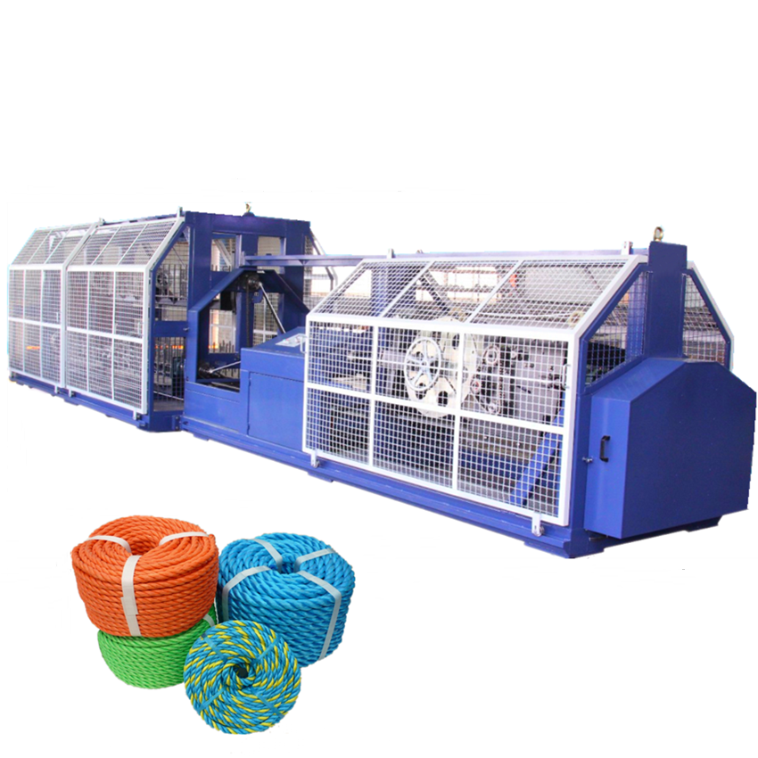 Pp/pe/cotton/mop yarn twisting machine/plastic rope making machine for sale