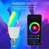 E14 Smart Wifi Light Ac100-240V Bulb Candle Light Bulbs Rgb Led Lamp Supports Smart Life App Bulb