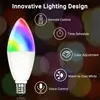 E14 Smart Wifi Light Ac100-240V Bulb Candle Light Bulbs Rgb Led Lamp Supports Smart Life App Bulb