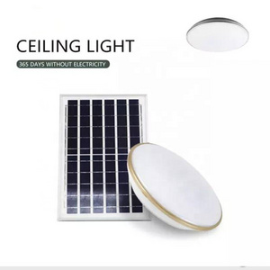 Hot-selling Solar Powered Indoor Ceiling Lamp Solar Led Ceiling Light  For Shed Porch Patio Garage Home