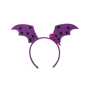 Halloween Party Decoration Supplies Classic Bat Wings halloween beaded Headband Hair Accessories