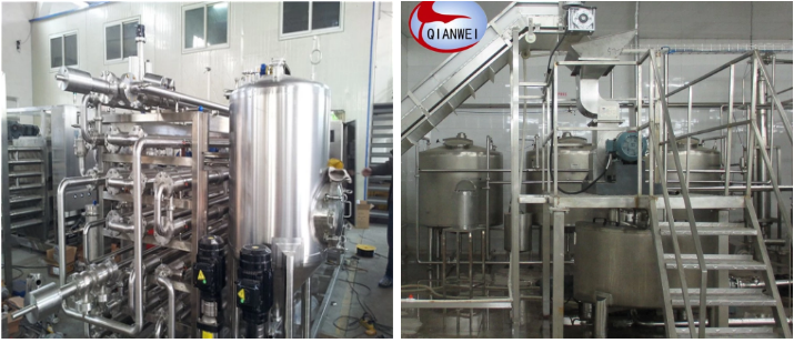 turnkey fresh pasteurized milk diary production line plant machine