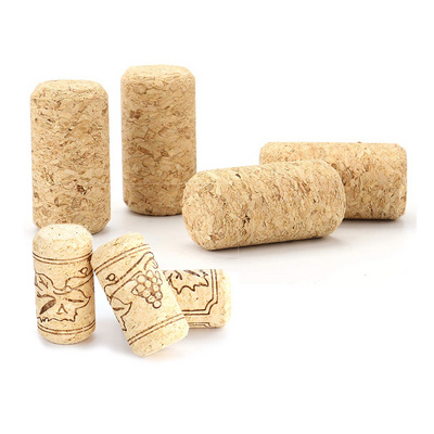 Wholesale straight custom wine cork cheaper price 100% nature cork wine bottle cork stopper