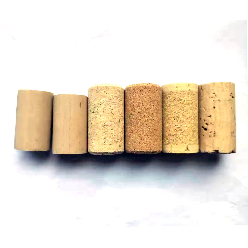 Wholesale Customized Natural Wooden Wine Corks Red Wine Champagne Bottle Cork Stoppers Sealing Cap Bottle Cover