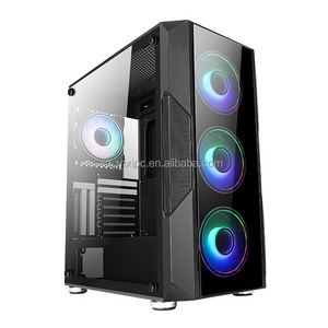 2022 Desktop Table Atx Anime Good Price Tempered Glass Cabinet Computer Pc Gaming Case