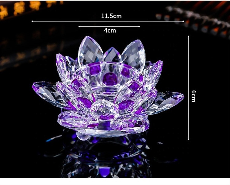 Qianya 2024 New Arrive Customized lotus flower glass acrylic liquid monomer nail crystal dappen dish for storage powder liquid