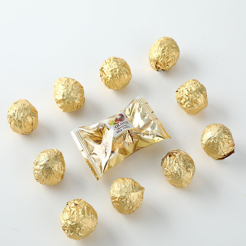 Bulk Round Ball Chocolate Candy With Nuts