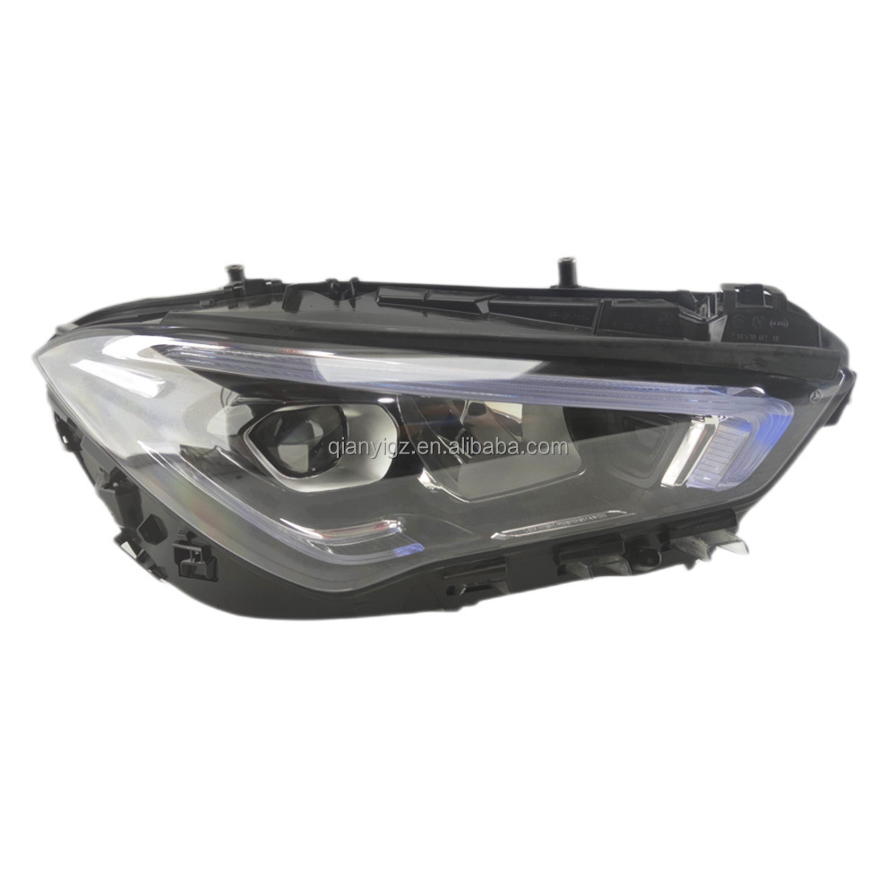 FOR Benz Auto Parts CLA LED Headlight W118 Matrix HD Projector Original Real Second hand Lighthouse Accessories