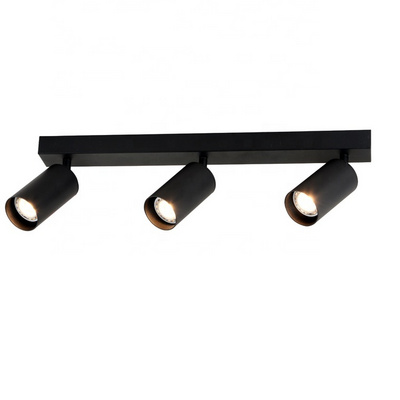 Indoor adjustable 3 light spot light Modern fixture GU10 spotlight background wall ceiling light