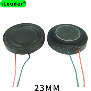 Small 8 ohm 2 watts super thin speaker driver mini 4 ohm 2w 23mm ultra thin speakers