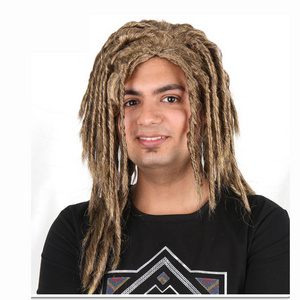 Mens Jamaican Rasta dreadlock party wig