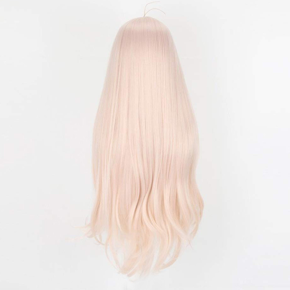 Danganronpa Miu Iruma Wig Cosplay Costume Long Pink Wig for Women Synthetic Hair Hair Wigs Lace Front Cheap Transparent Hd Lace