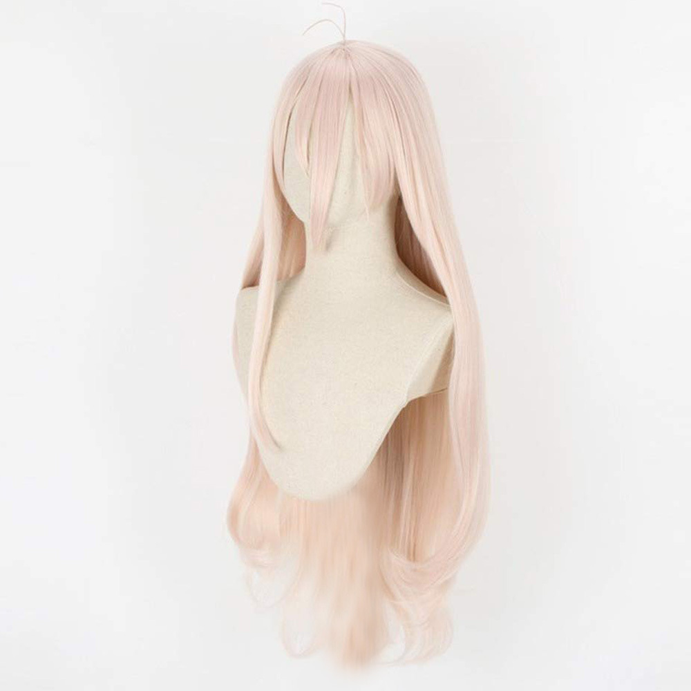 Danganronpa Miu Iruma Wig Cosplay Costume Long Pink Wig for Women Synthetic Hair Hair Wigs Lace Front Cheap Transparent Hd Lace