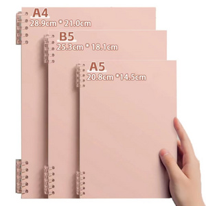 Wholesale Fresh color High appearance level Notepad detachable loose-leaf notebook