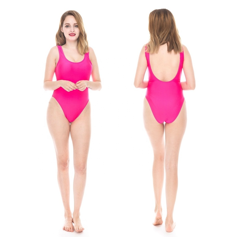 Wholesale High Quality One pieces Bathing Suit with pad for Women Bride Sexy Swimwear  Swimsuit for Party