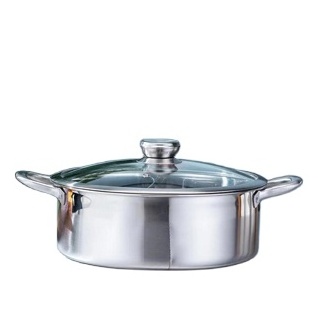 high quality stainless steel Chinese cooking double-flavor hot pot