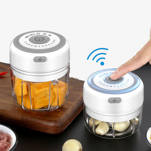 Handheld Multi-functional Usb Mini Wireless Electric Meat Chill Ginger Garlic Grinder Chopper Machine