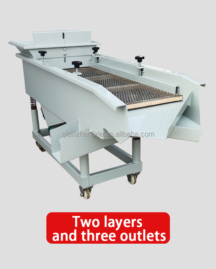 Cheap Linear Vibrating Screen Sieve Size Sorting Grading Vibrator Sifter Machine