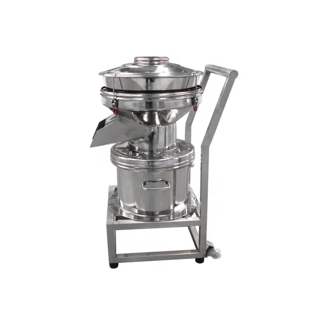 Qianzhen Fruit Juice Apple Cider Vinegar Liquid 450 Sieving Soy Sauce Vibrating Filter Machine